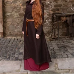 Burgschneider Cape Enya En Laine, Marron