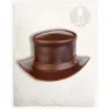 Mytholon Chapeau En Cuir Patrick, Marron