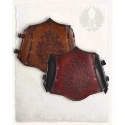 Mytholon Corset Isolde Avec Des Fleurs, Marron