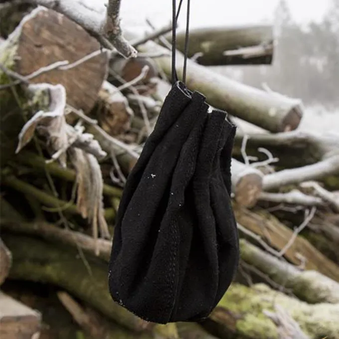 Epic Armoury Pochette En Cuir Michelangelo, Noir