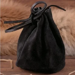 Pochette En Cuir, Noir