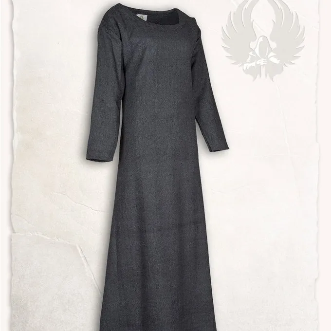 Mytholon Robe Lenora Viking Noire, Motif Chevrons â Image 2