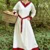 Robe Viking Helga, Rouge Naturel
